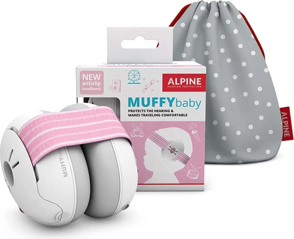Casque Anti-Bruit Bébé Alpine Muffy Baby Protection Auditive Nouveau-Né