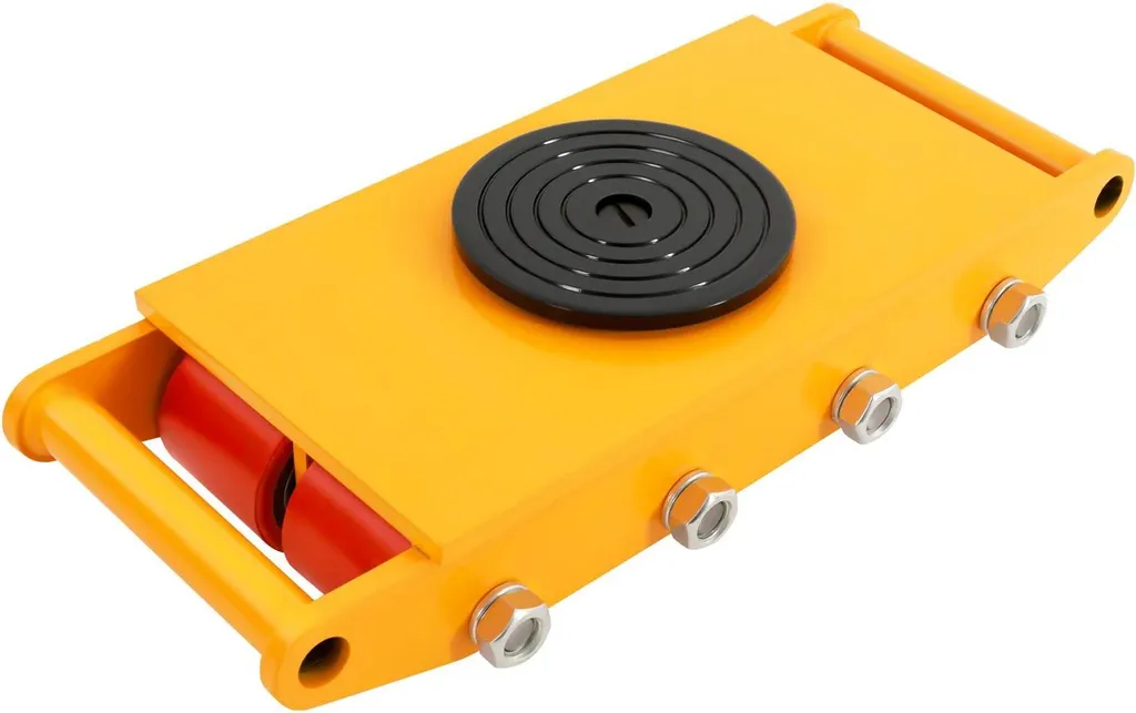 Support roulant rectangulaire M75 pour machines avec plateau pivotant
