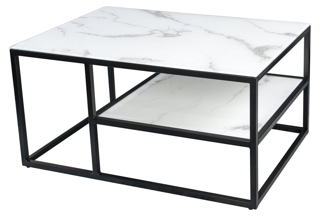 Couchtisch 90cm Marmor Design Tisch Modern Wohnzimmer JETZT Produktbild 