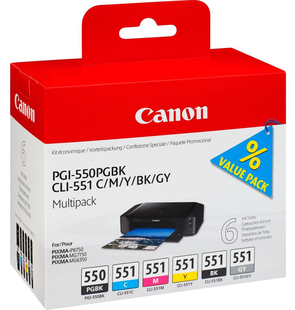 Canon 6496B005, Czarny fotograficzny, Cyan fotograficzny, Zdjęcie produktu 