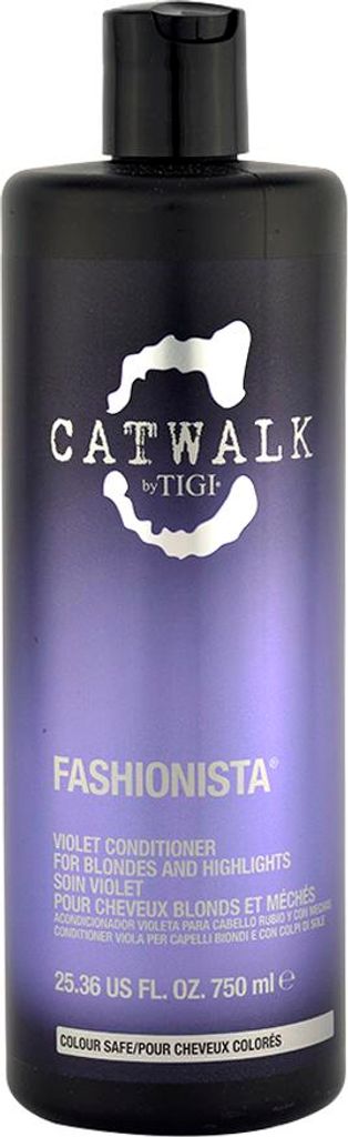 Tigi Catwalk Fashionista Violet Conditioner 750ml Immagine del prodotto 