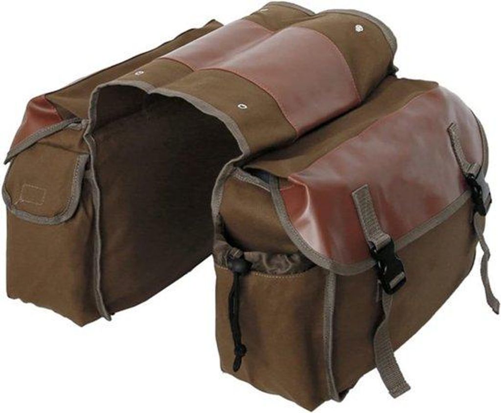 Set di borse impermeabili in tela per moto, accessori da Immagine del prodotto 
