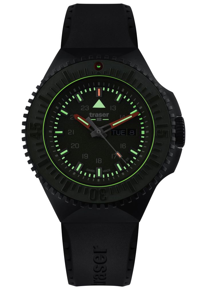 Traser Herrenuhr TS-109859 schwarz