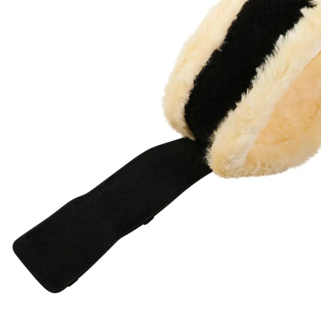 Sangle de dressage noire 75 cm Equestro Gisele pour confort optimal