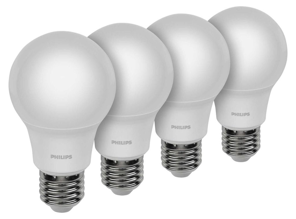 Philips LED Lampe E27 4er Set 75W 4000K Produktbild 