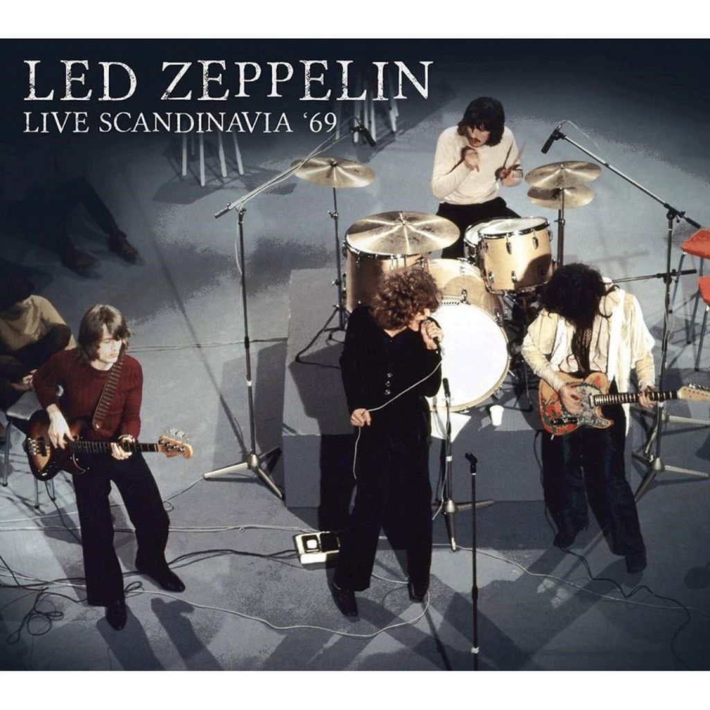 Led Zeppelin. Live in Scandinavia »69. CD.