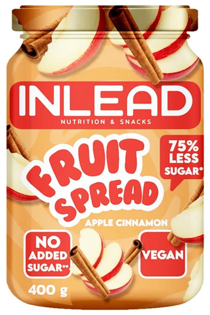 Inlead Fruit Spread (400g) Apple Cinnamon - Funktionelle Produktbild 
