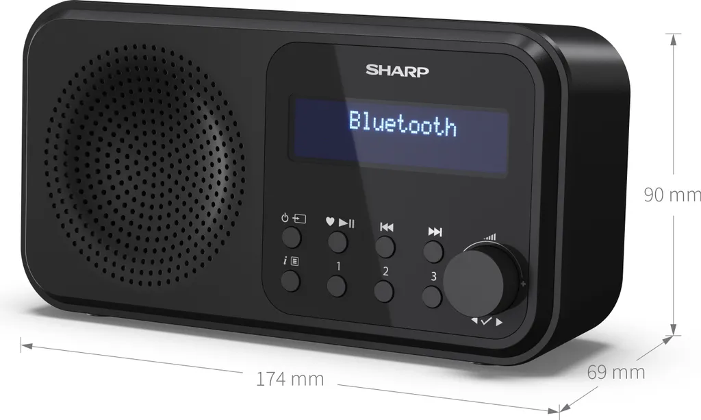 Transistor Sharp DR-P420 sans grésillement avec réception stable DAB+ - 12