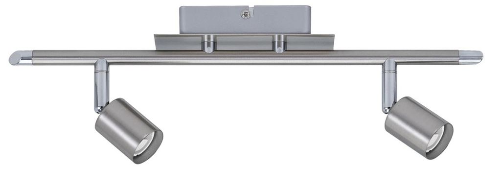 Paulmann Spotlight Georgia max 2x10W GU10 Nickel gebürstet Produktbild 