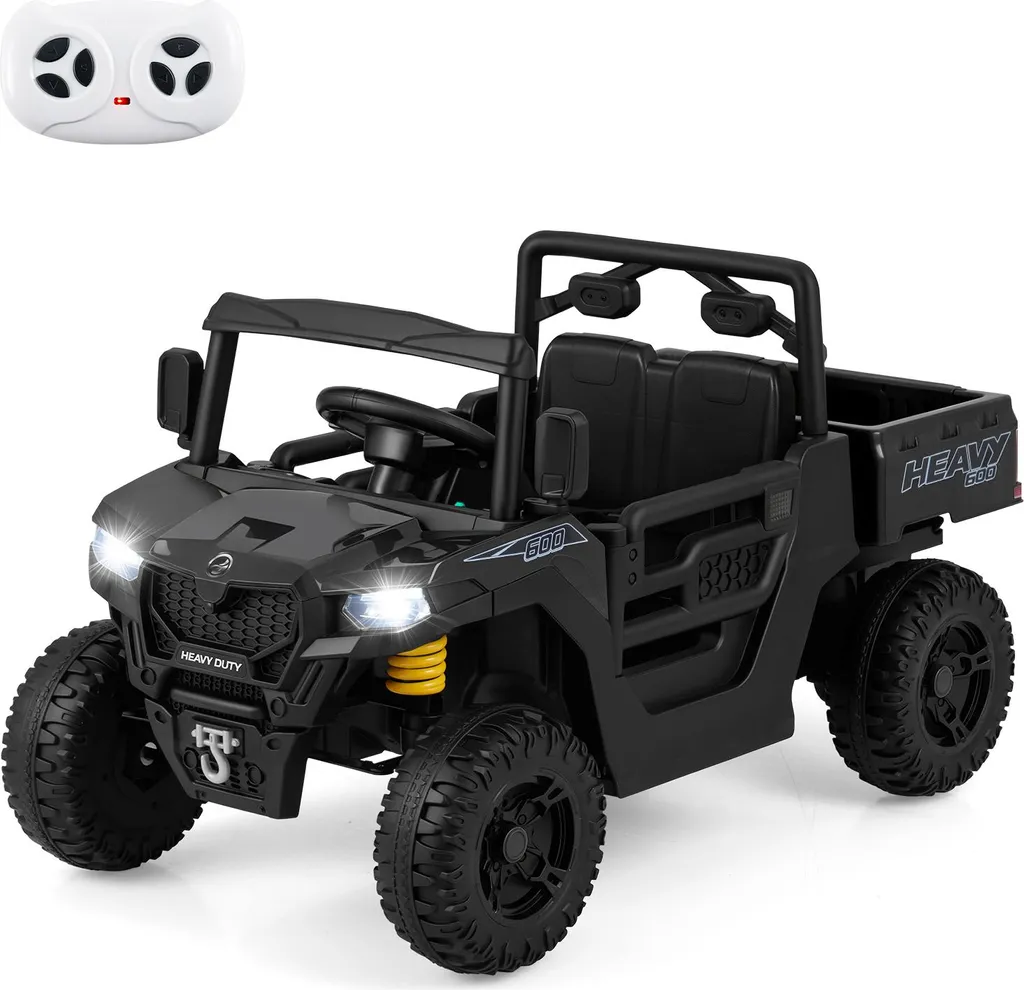 Camion Électrique 12V pour Enfant avec Benne et Télécommande Parentale