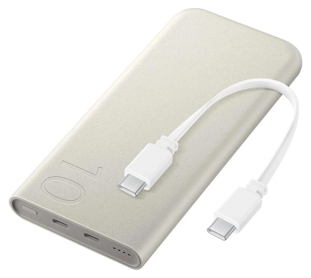 Samsung Powerbank USB C 10.000mah beżowy beżowy jeden Zdjęcie produktu 