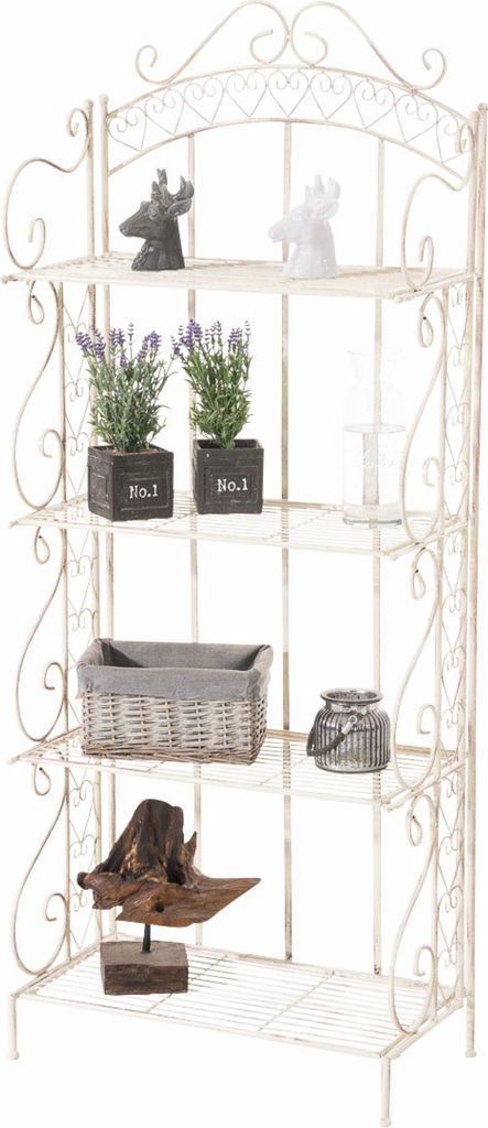 TPFGarden Standregal Anton antik-creme