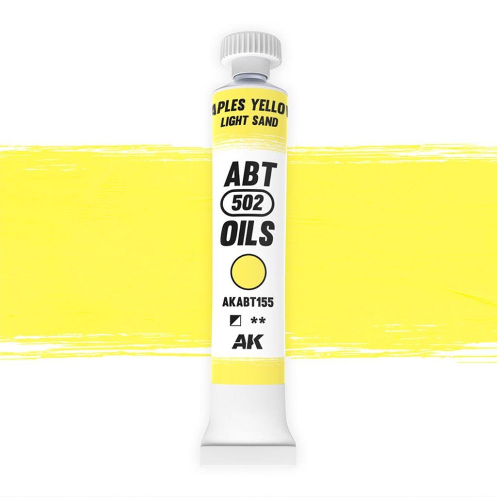 AK Interactive Oil Paints Naples yellow / Light sand