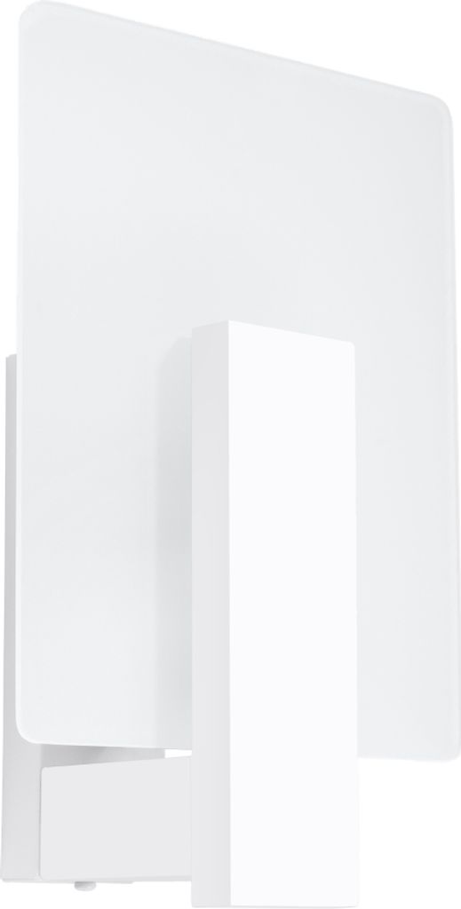 Wandleuchte LAPPO weiß 1xE14 10W Holz/Glas 30.5x12x16cm Sollux Lighting