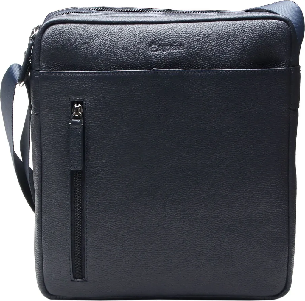 Sac bandoulière Esquire Oxford bleu marine pour homme stylé