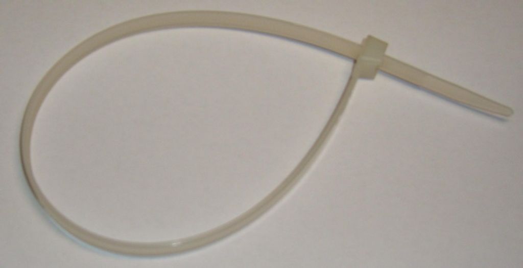 Haupa Kabelbinder, Nylon, Farbe natur 425 x 8,8mm, Packung mit 50 Stk.