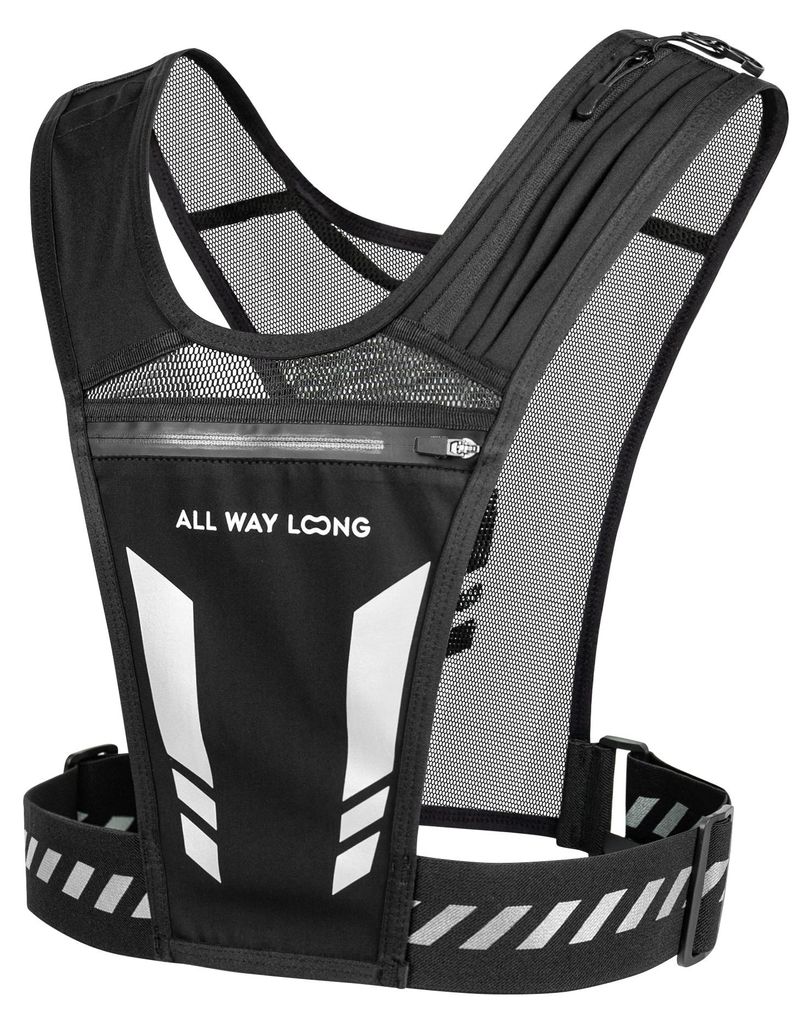 Hardloopvest met Drinkhouder & Waterdichte Telefoonhouder - Productafbeelding 