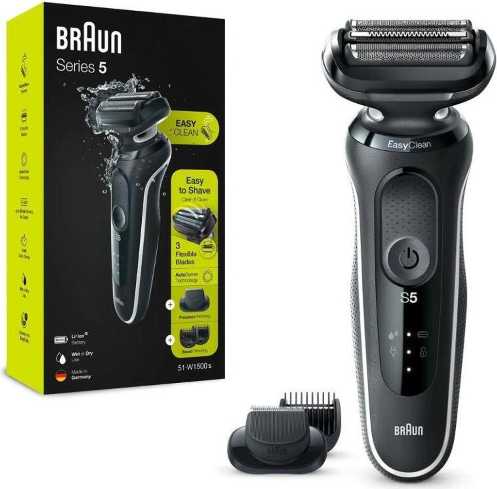 Braun Series 5 51-W1500s Trymer ze skrobaczką do folii Zdjęcie produktu 1