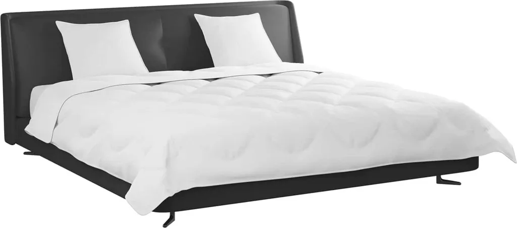 Design Camera da Letto: Set vidaXL Coperta e 2 Cuscini Microfibra - 3