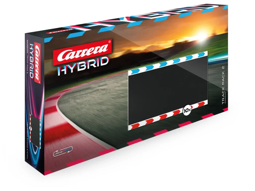 Carrera Track Pack 2 : Kit d'Extension de Rail pour Circuit de Course