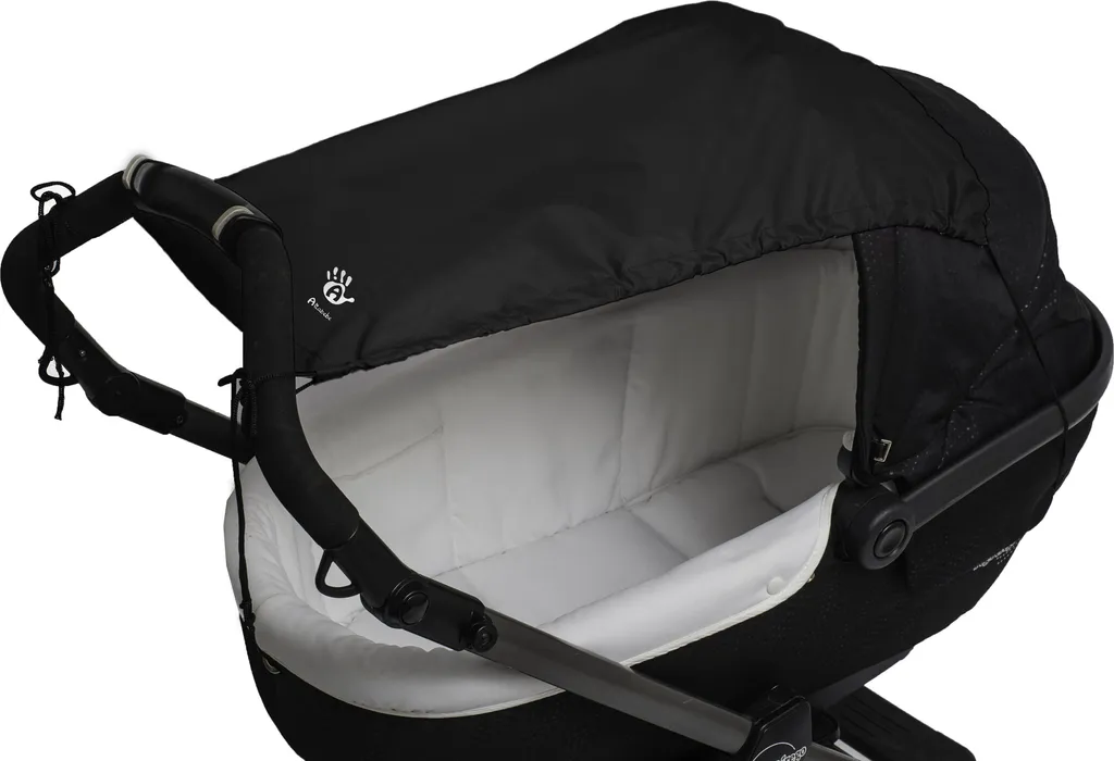Altabebe 7010 Pare-soleil Classique 02 Noir pour Poussette et Landau