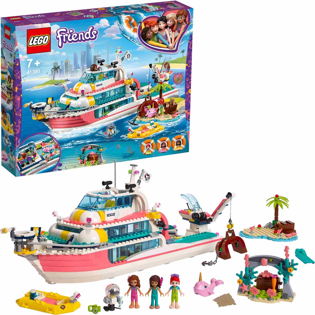 LEGO® Friends 41381 Boot für Rettungsaktionen Bausatz Image du produit 