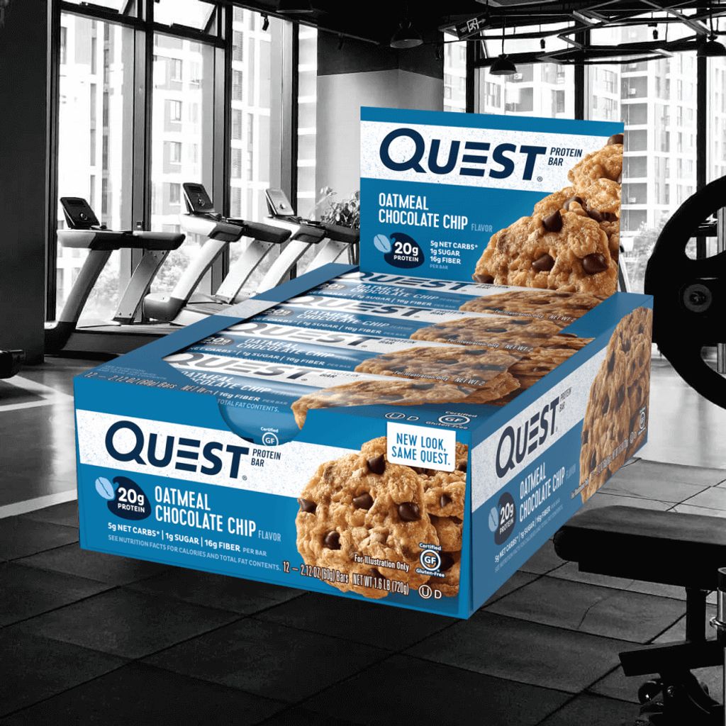 QUEST Nutrition | Quest Bar | Different Flavors Oatmeal Chocolate Chip