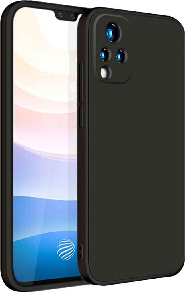 VIVO S9 Hülle, LaimTop Slim Liquid Silikon Gel Gummi Produktbild 