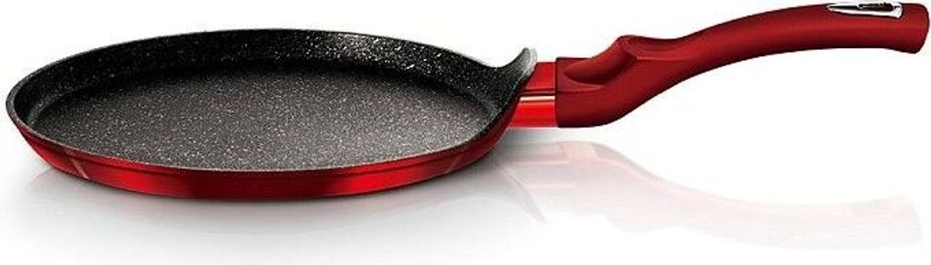 Crêpière avec surface en marbre 25 cm Burgundy Metallic Image du produit 