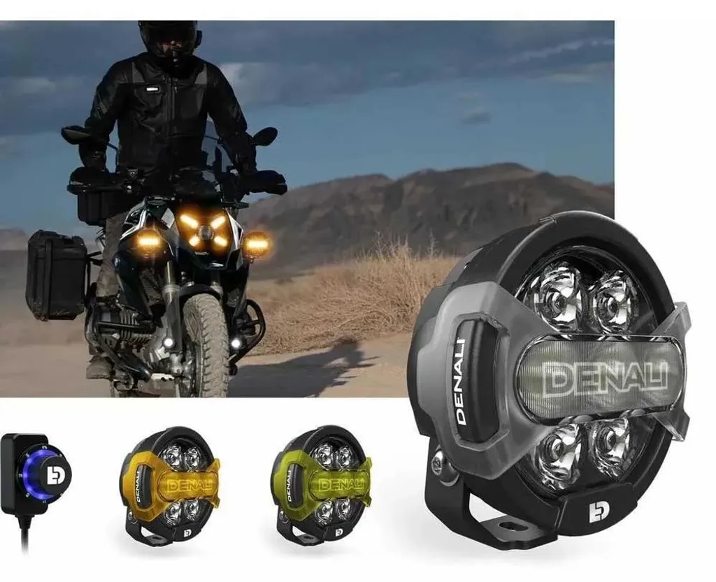 Projecteur LED Additionnel Denali D7 Pro Argent avec Optiques X-Lense Pro - 4