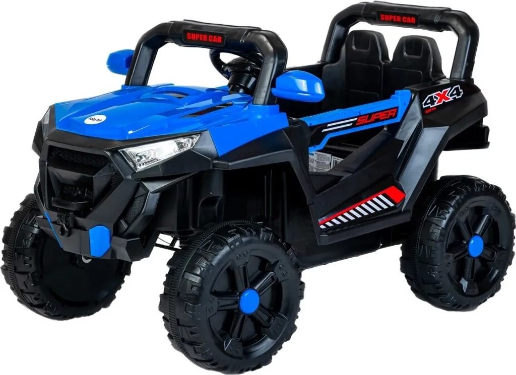 Buggy électrique Baby Mix Space bleu : Sécurité et plaisir 12V enfant