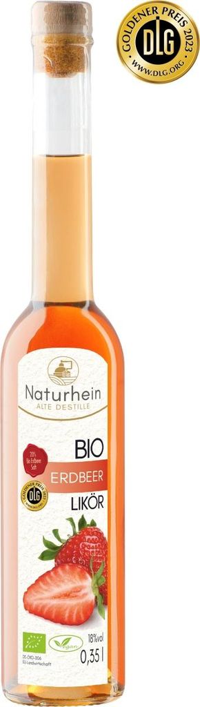 Erdbeer Likör – harmonisch fruchtig-aromatisch mit 20 % Saft : 350ml Nach Flaschengroesse filtern: 350ml