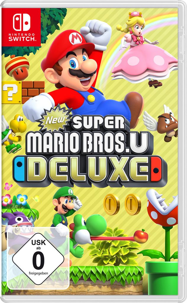 Nintendo Switch- New Super Mario Bros U Deluxe Produktbild 