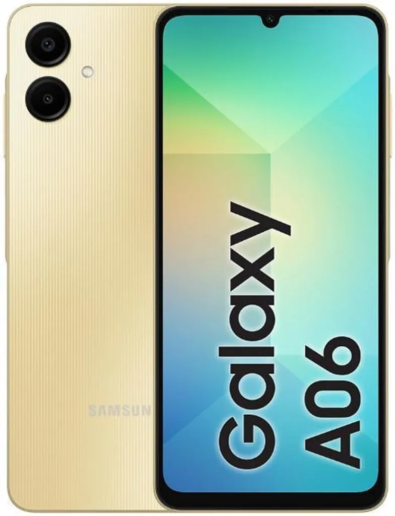Smartphone SAMSUNG Galaxy A06 64Go Gold - Téléphone Portable Large Écran