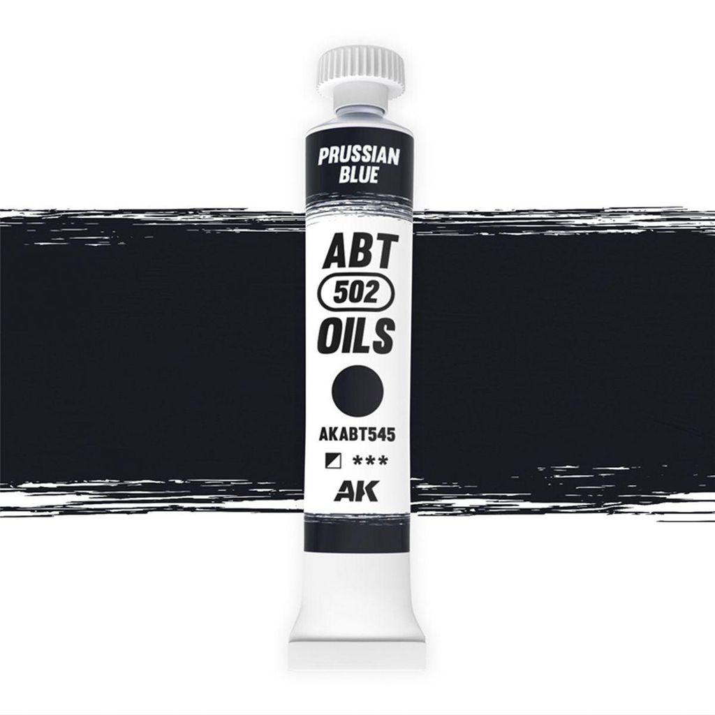 AK Interactive Oil Paints Prussian blue