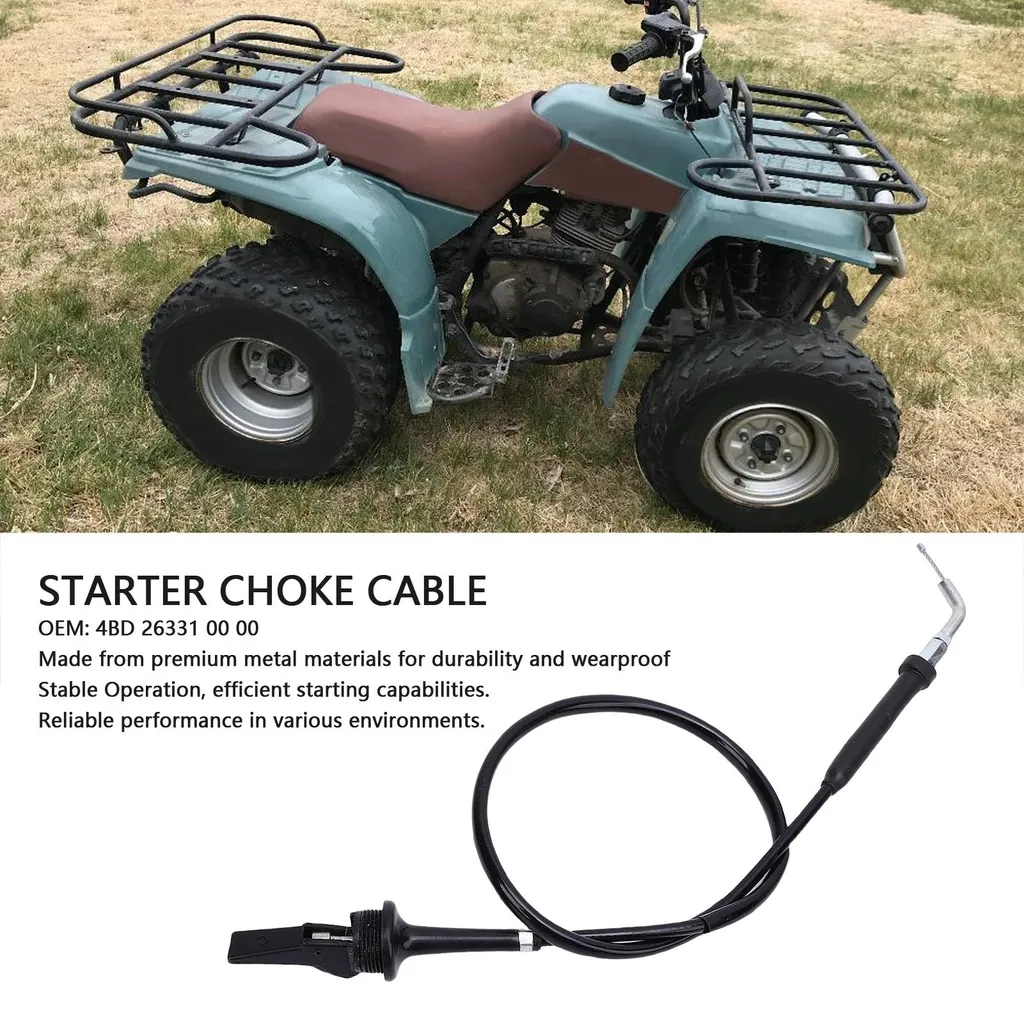 Câble de Commande de Starter pour Quad Timberwolf 2WD et 4WD en Acier - 15
