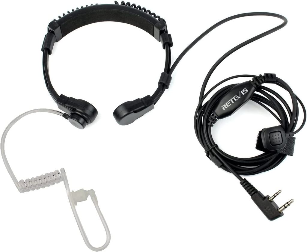 Retevis K001 Sluchátka s rádiovým mikrofonem, 2kolíková Obrázek produktu 