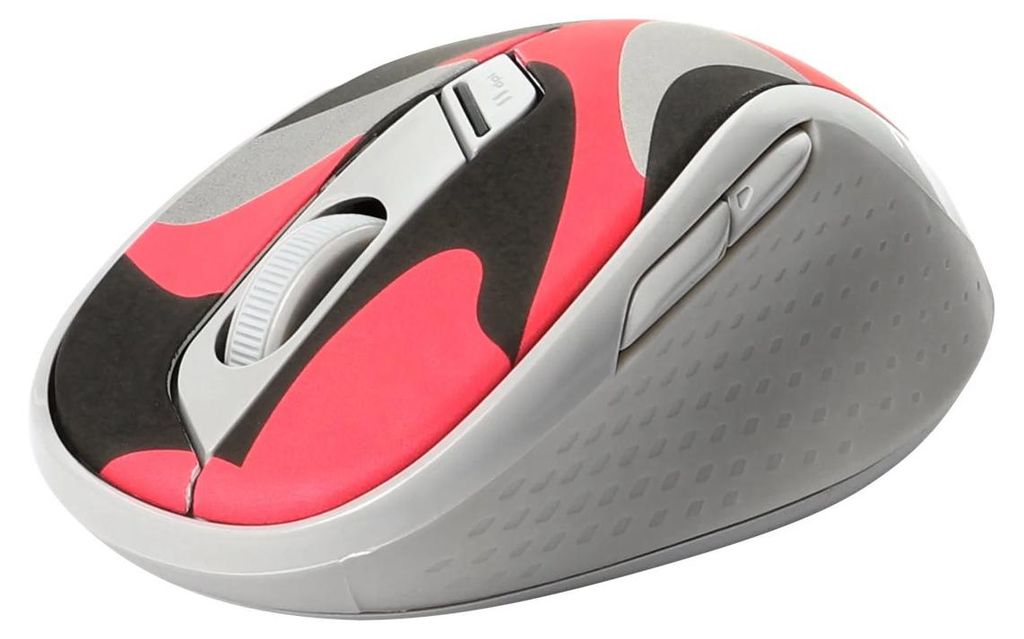 Rapoo M500 Camouflage/Rood, draadloze multifunctionele muis Productafbeelding 