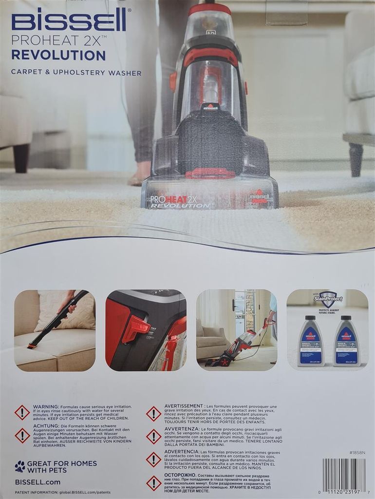 Bissell 1858N ProHeat 2x Revolution Obrázok produktu 4