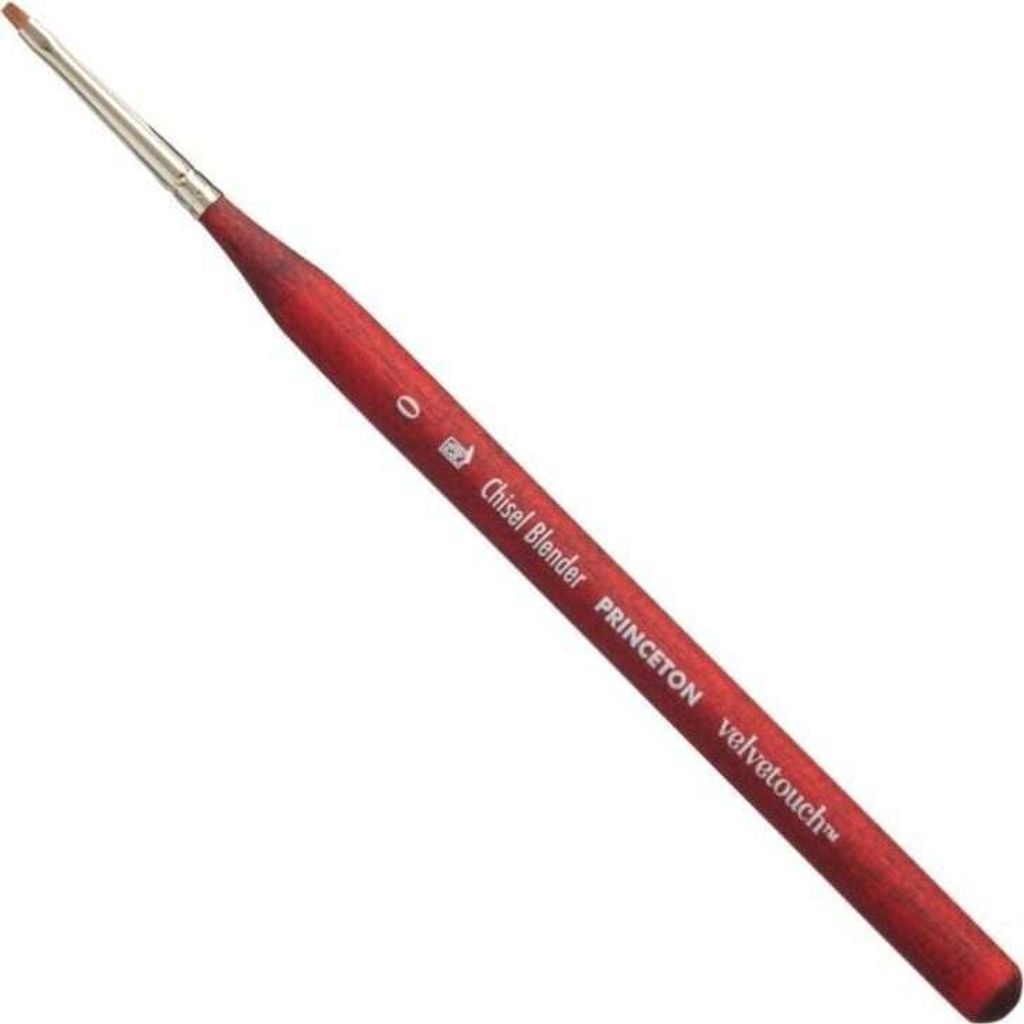 Princeton Brush Velvetouch Multi-Technique Flachpinsel 0 1 Produktbild 