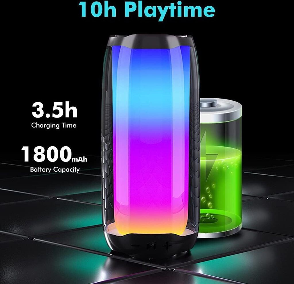 Lautsprecher mit 360° Beleuchtung Bluetooth 5.0 Produktbild 5