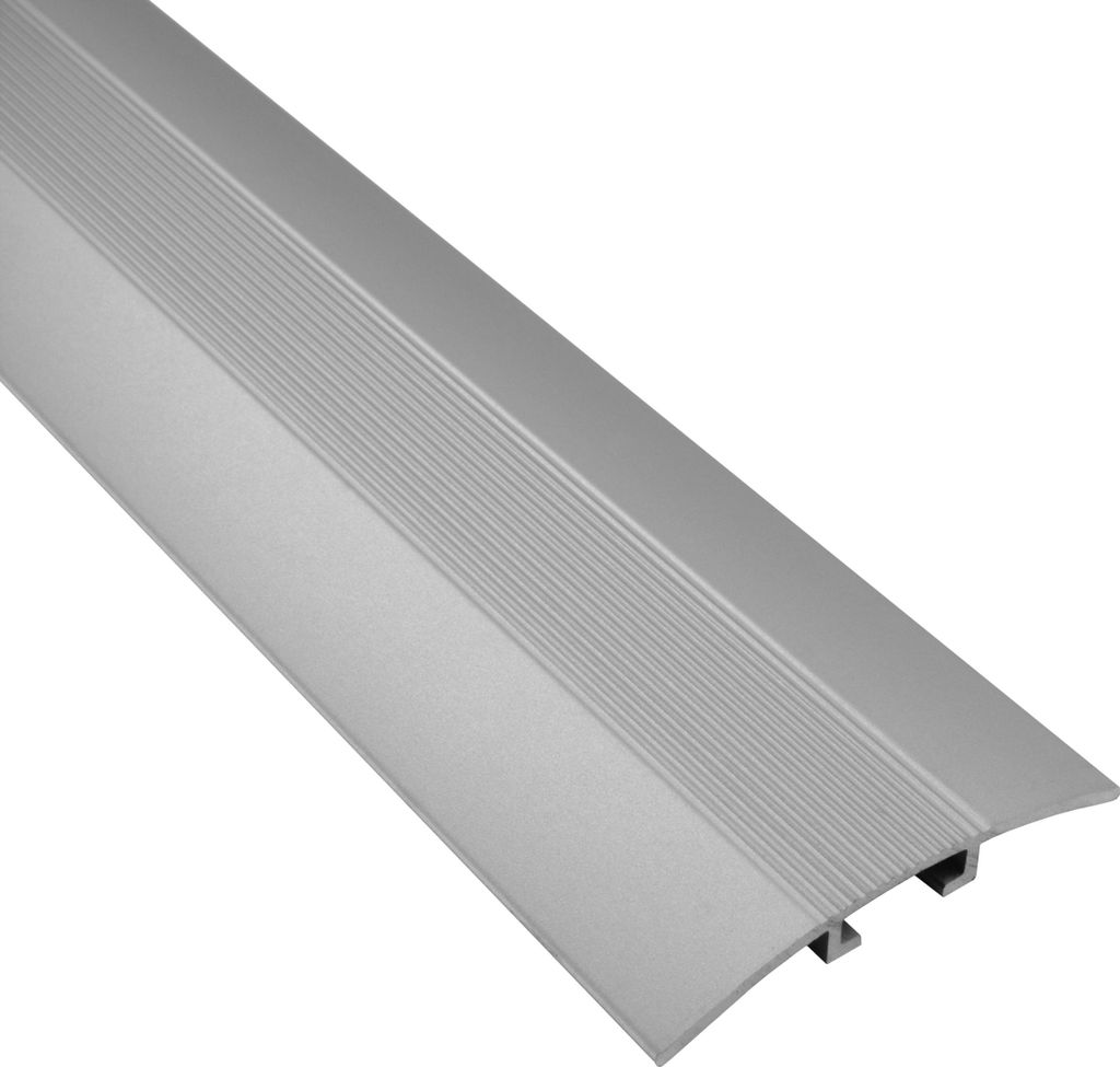 Alu Profil Übergangsschiene Übergangsprofil Laminat matt L270cm 40mm silber