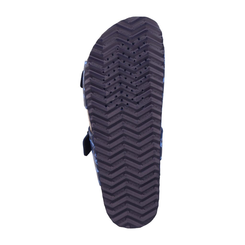 GEOX Hausschuhe GHITA, Glattleder, Blau, Kinder Produktbild 8