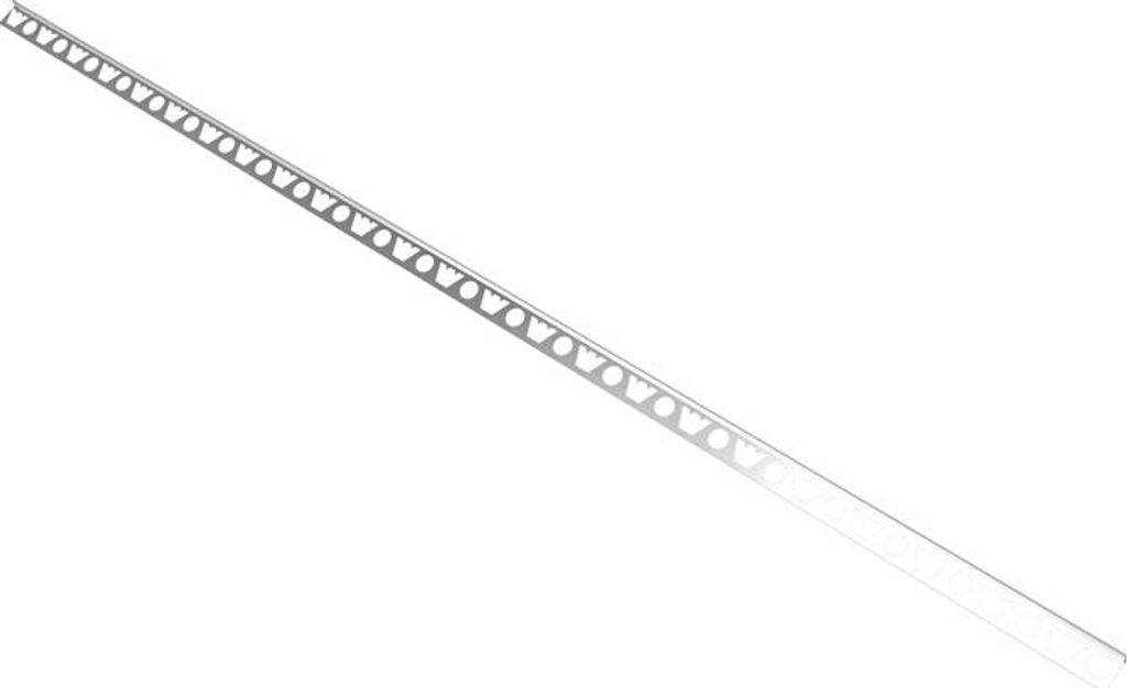 WEDI Abschluss- und Gefälleprofile, Edelstahl gebürstet, versch. Größen-1200 mm-10 mm-Wand links