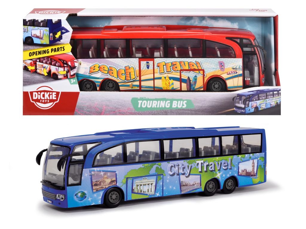 Dickie Toys - Spielfahrzeuge, Touring Bus, 2-sort.; Produktbild 