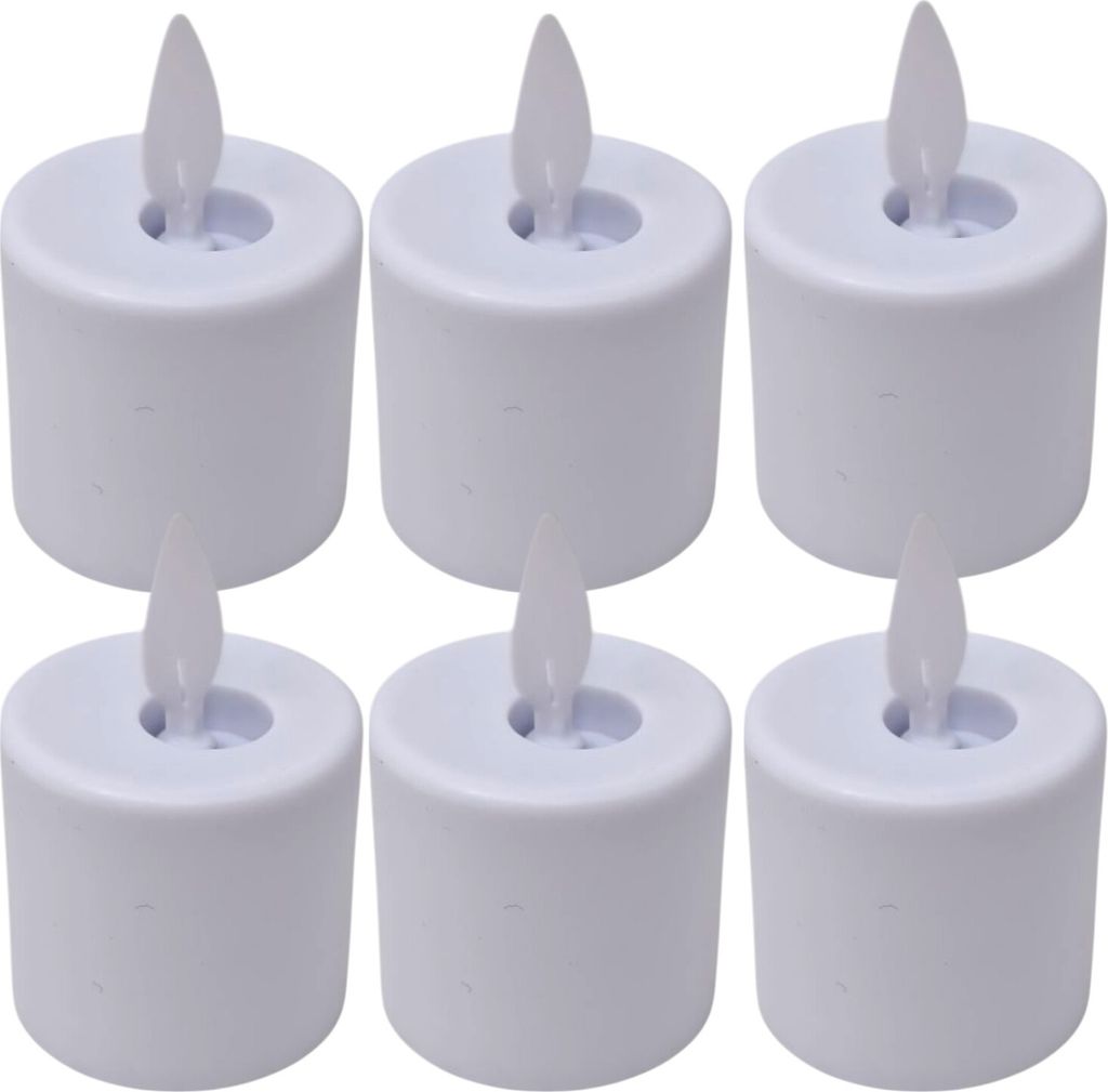 6x Duni LED Kerze Moving Flame Ersatzkerze für Duni LED-Set Produktbild 