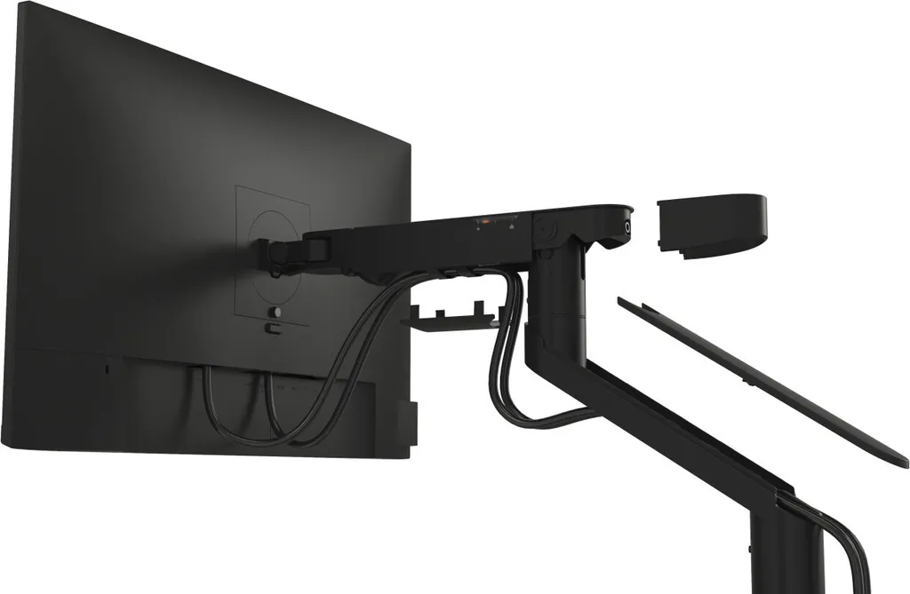 Bras de support de moniteur Dell MSA20 articulé et orientable de bureau - 3