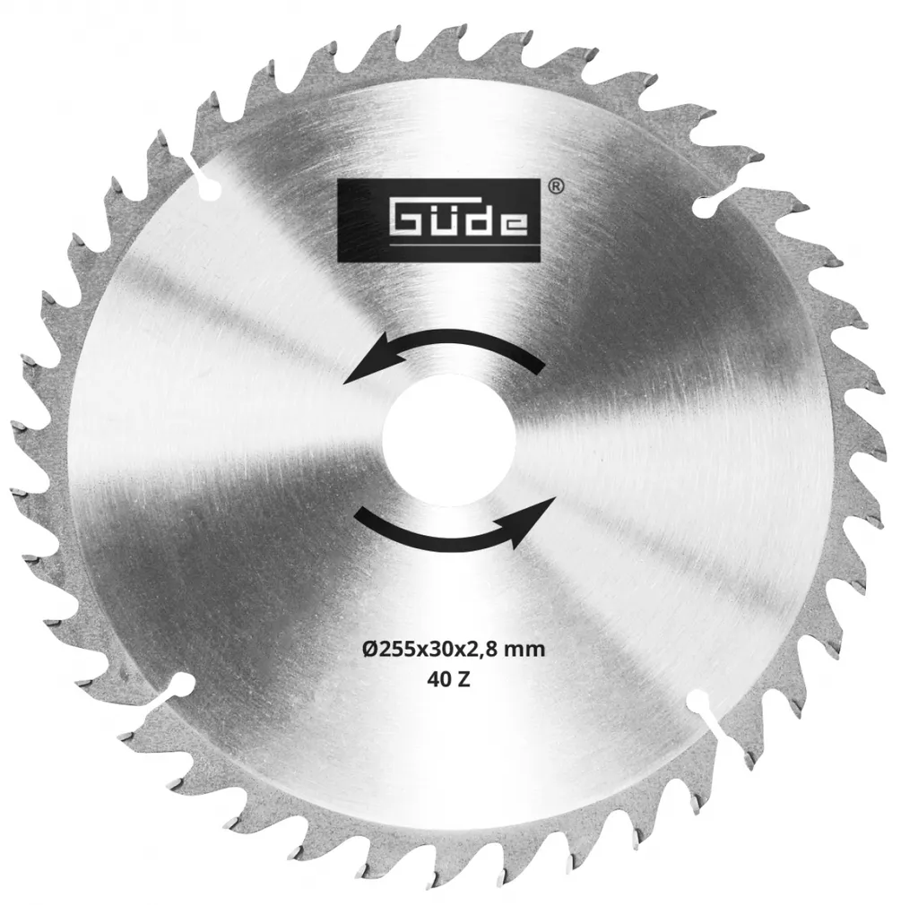 Ricambio Originale Lama Güde 55264 255mm 40Z - Affidabilità Garantita