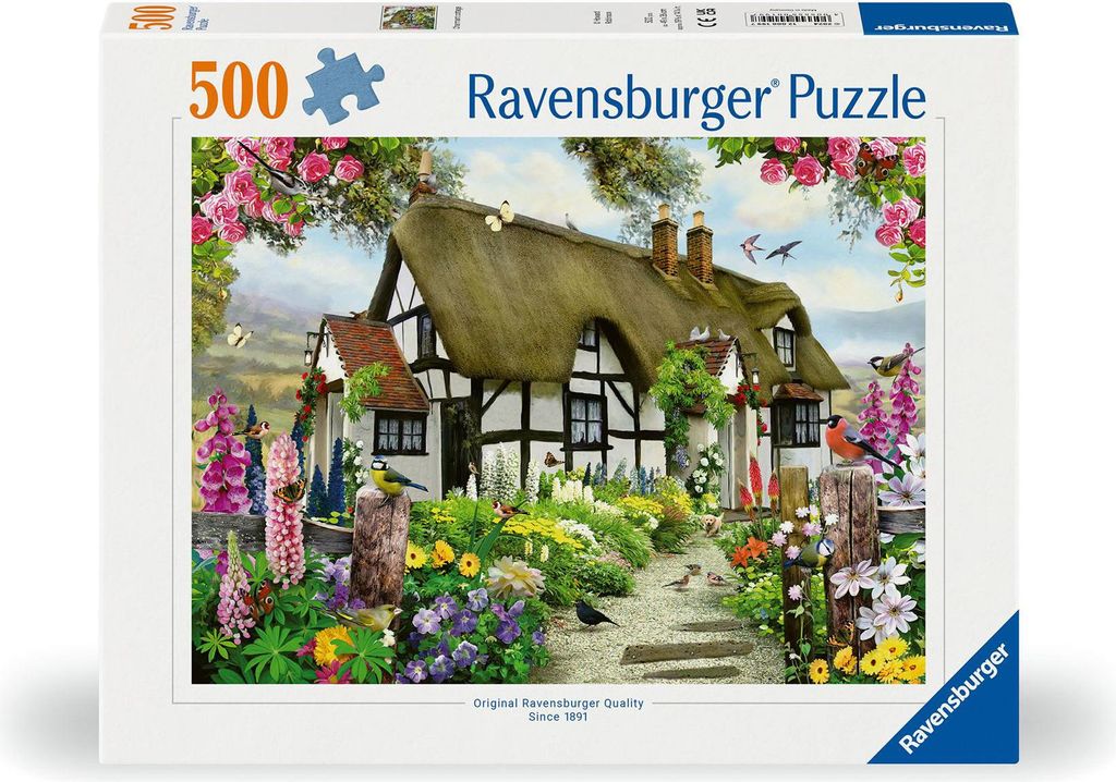 Ravensburger - Puzzle 1000 Flower Hill Lane Puzzle classici