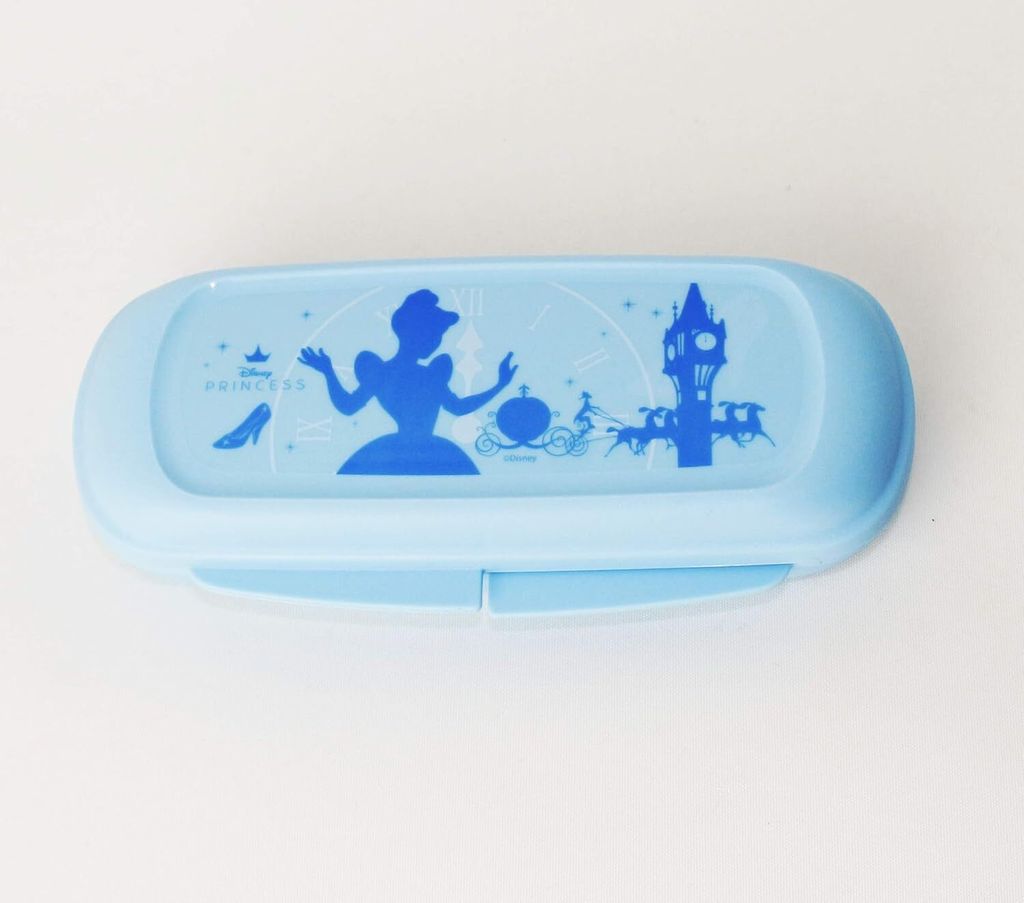TUPPERWARE TW Boîte princesse bleu pastel Boîte à lunettes Image du produit 
